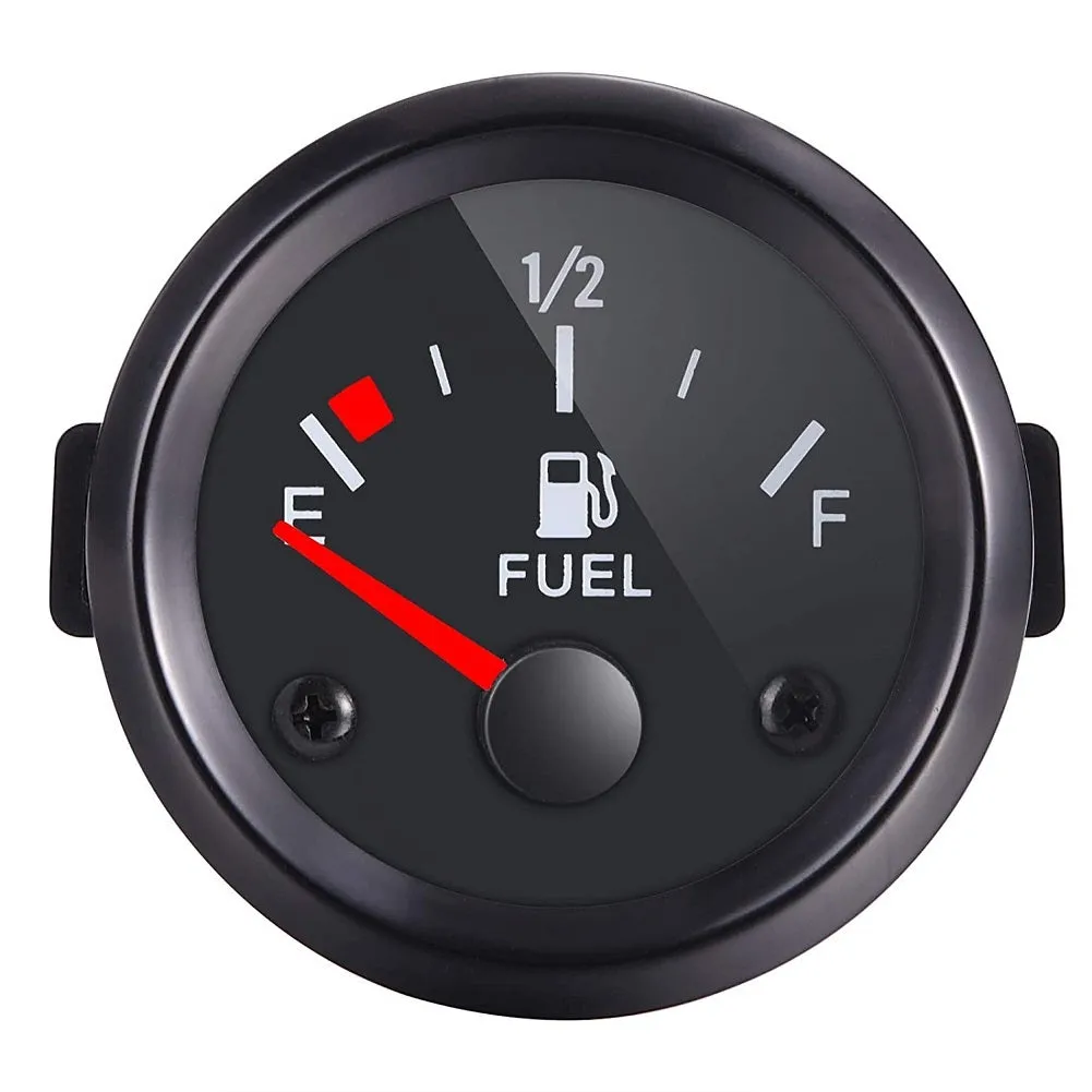 12v 52mm Universal Aluminum Car  Fuel  Gauge Fuel Level Gauge