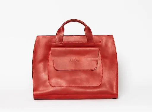 Ada Bold Tote in Leather