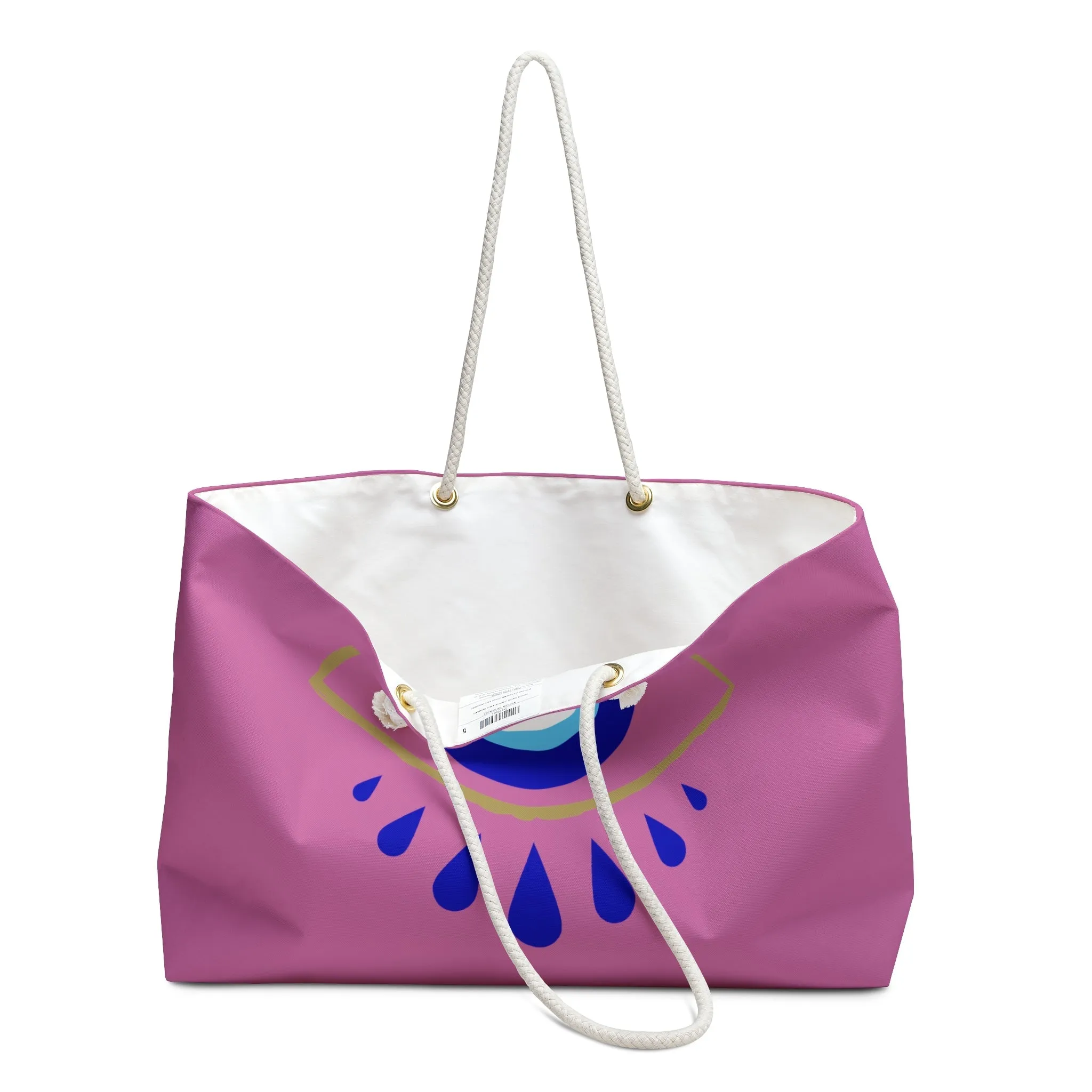 Always Protected Pink Beach Bag