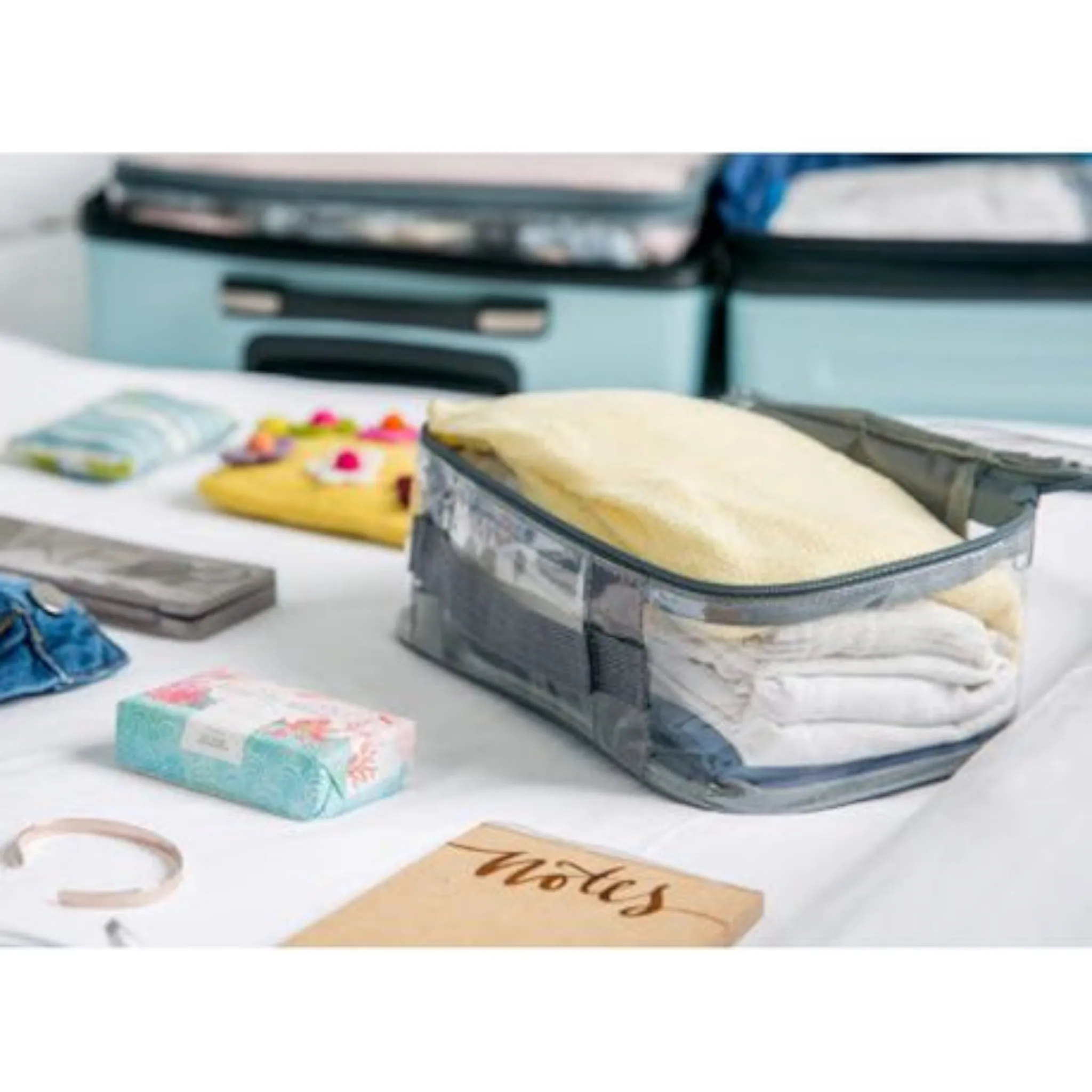 Camping & Travel Luggage Bag Organiser 3pc Set