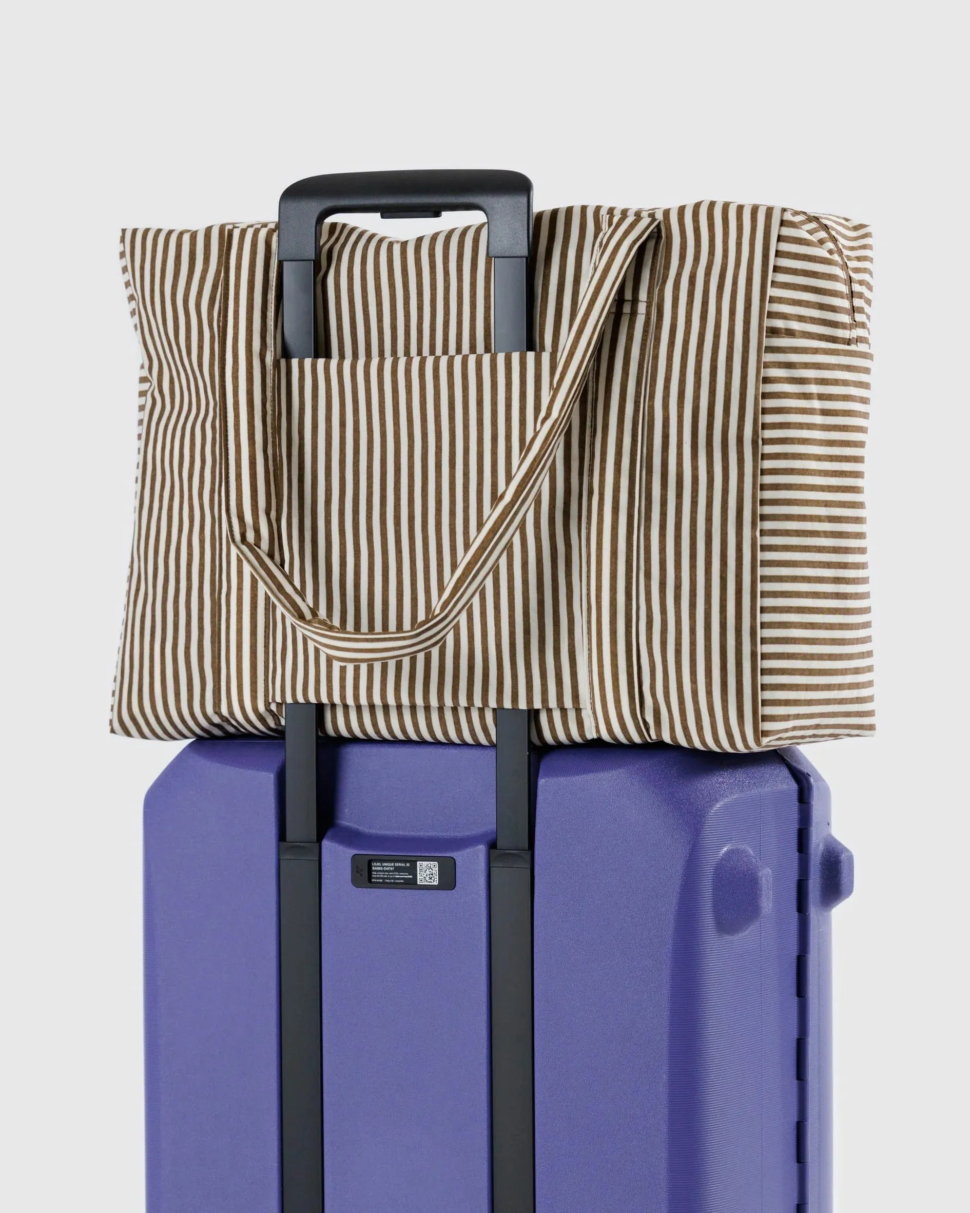 CLOUD CARRY ON | BROWN STRIPE