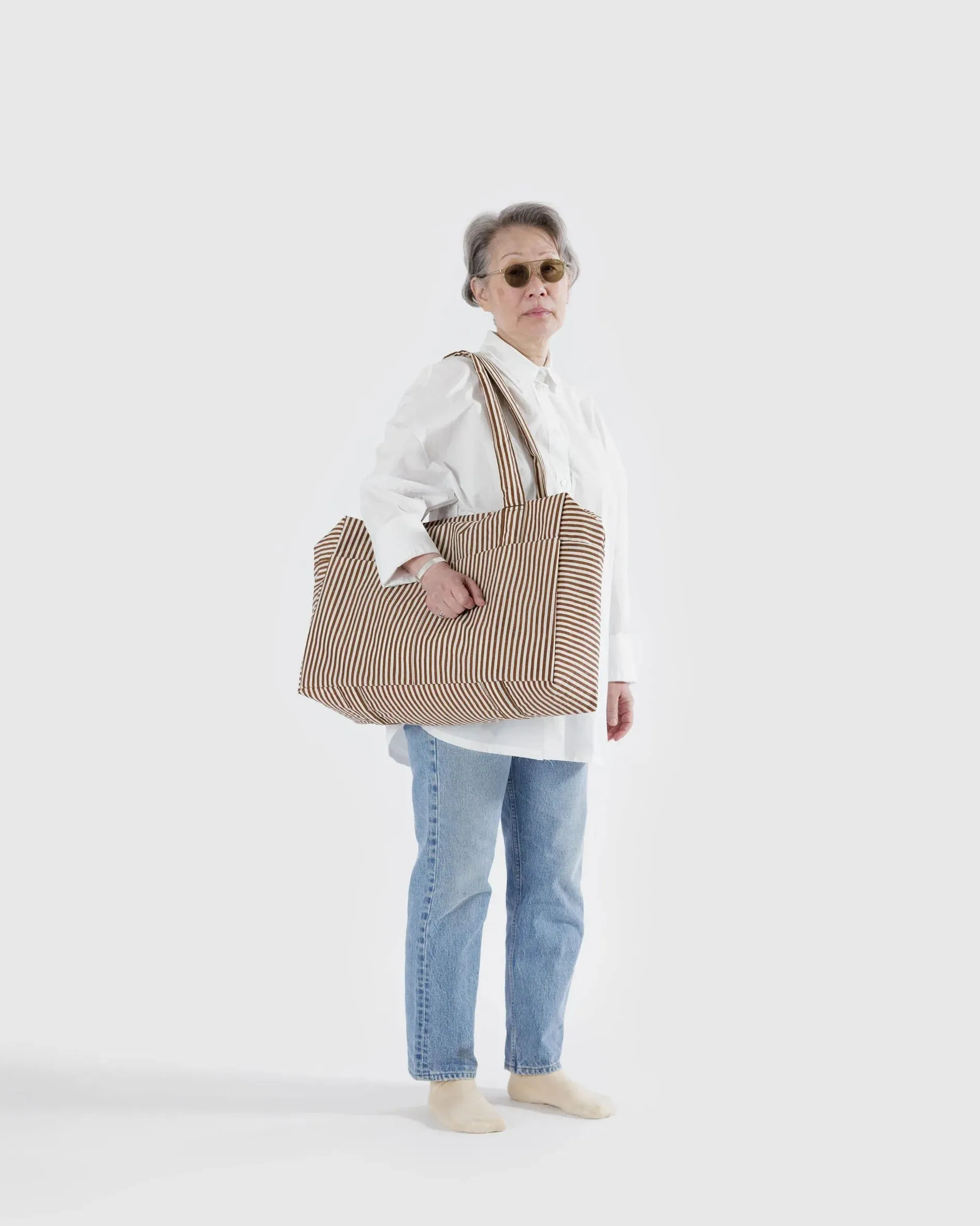 CLOUD CARRY ON | BROWN STRIPE