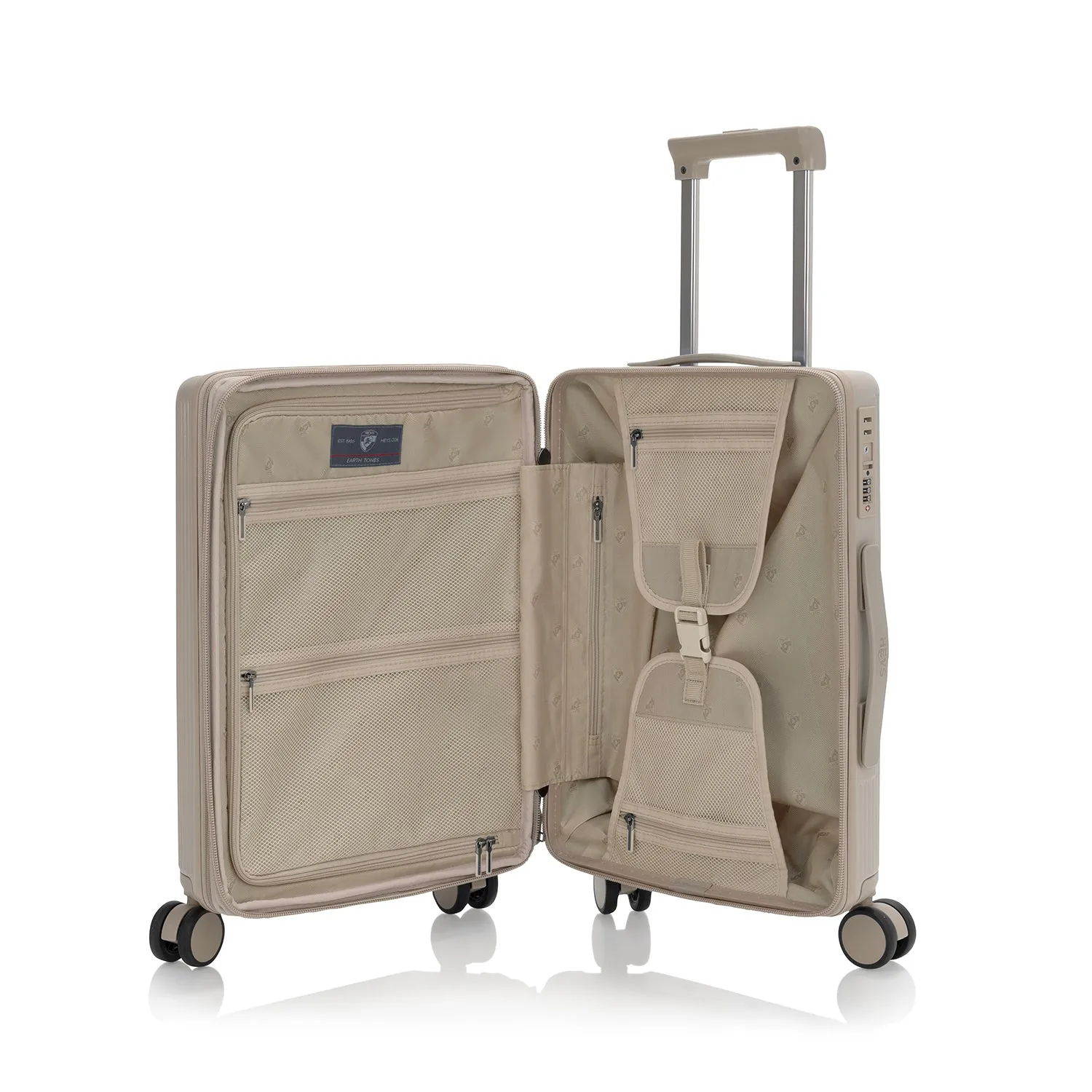 Earth Tones 21.5 Inch Carry-on Luggage