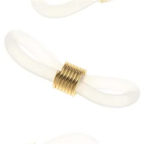 Ends For Eyeglass Chain / Holder, Gold Tone (24 Pieces)
