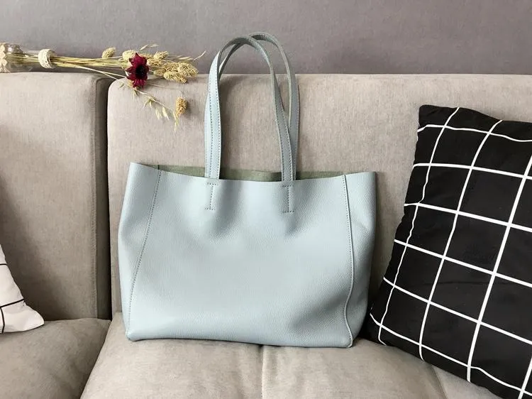 Fashion Womens Silver Leather Tote Bags Silver Shoulder Tote Bags Handbags Tote For Women