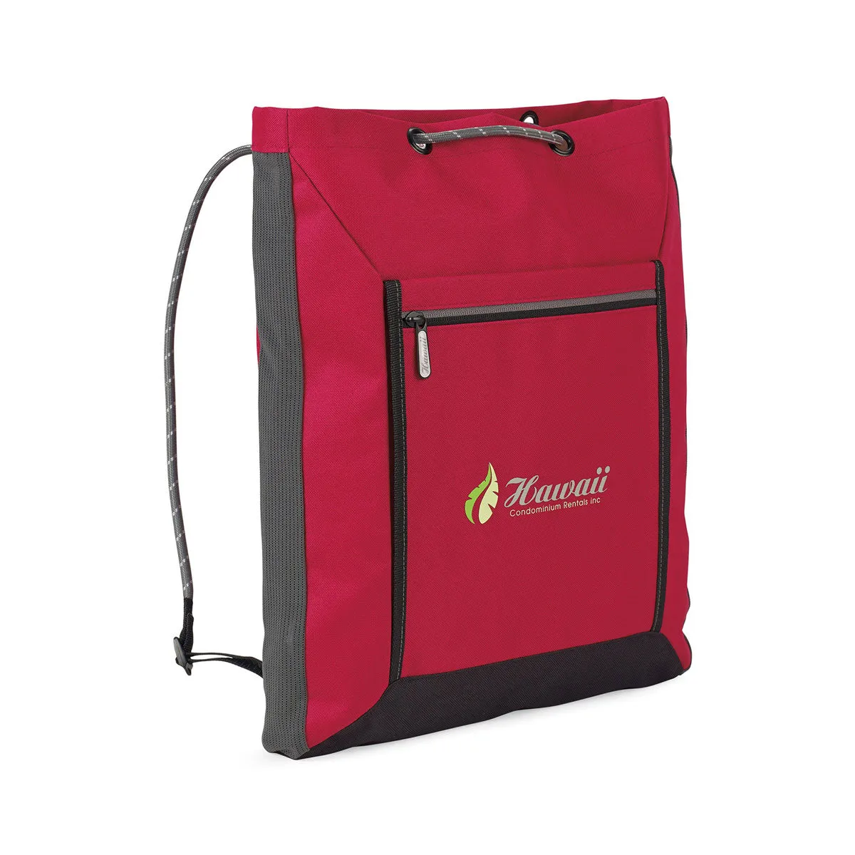 Gemline Red Conway Cinchpack Tote