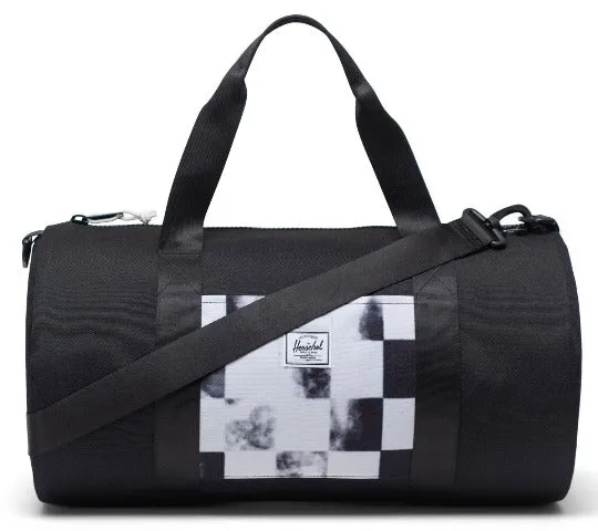 Herschel Classic Duffle Little Herschel Black Distressed Checker
