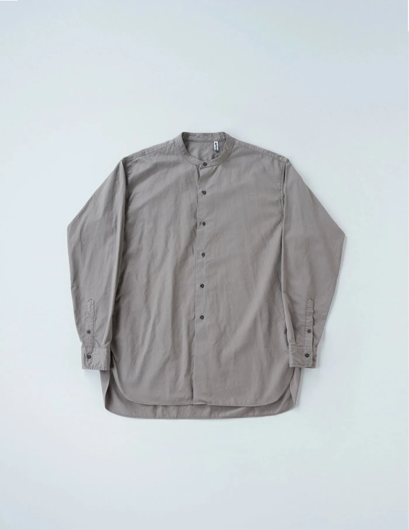 KS22FSH03 GARMENT DYED STAND COLLAR SHIRT