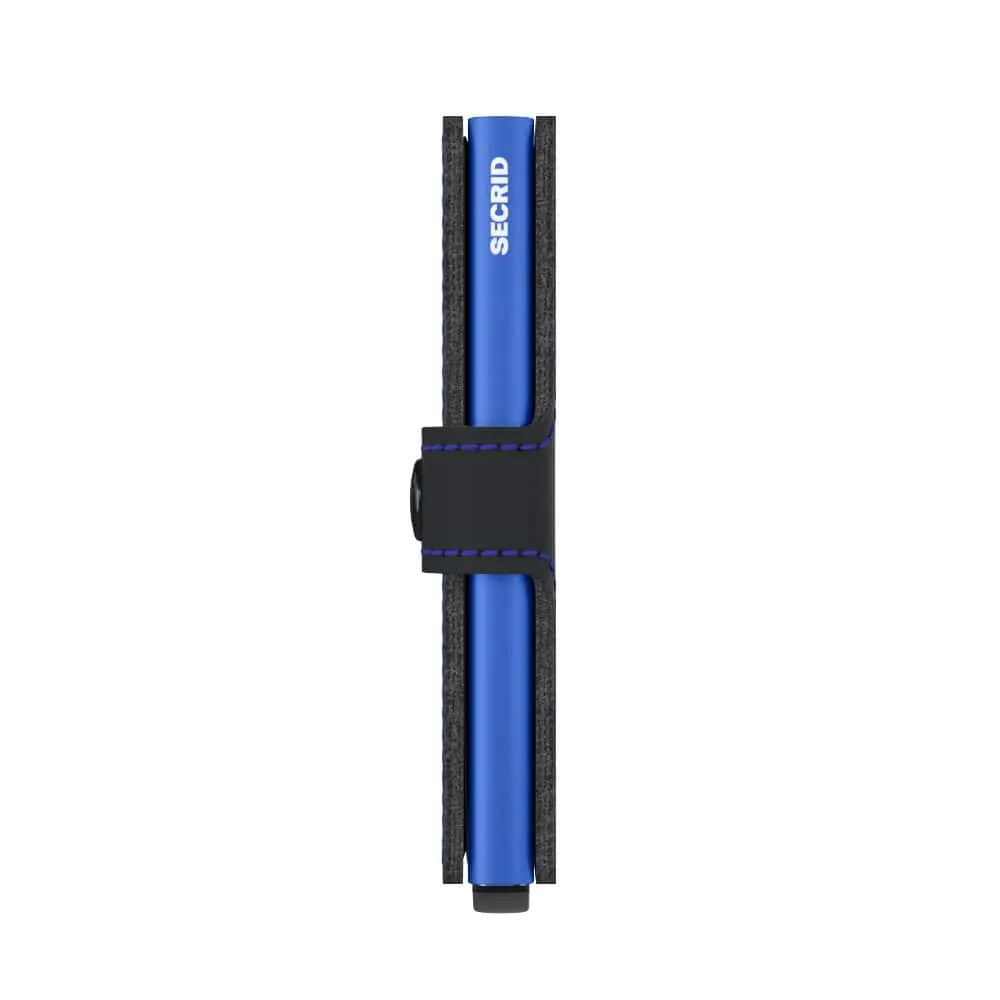 Miniwallet Matte - Black & Blue