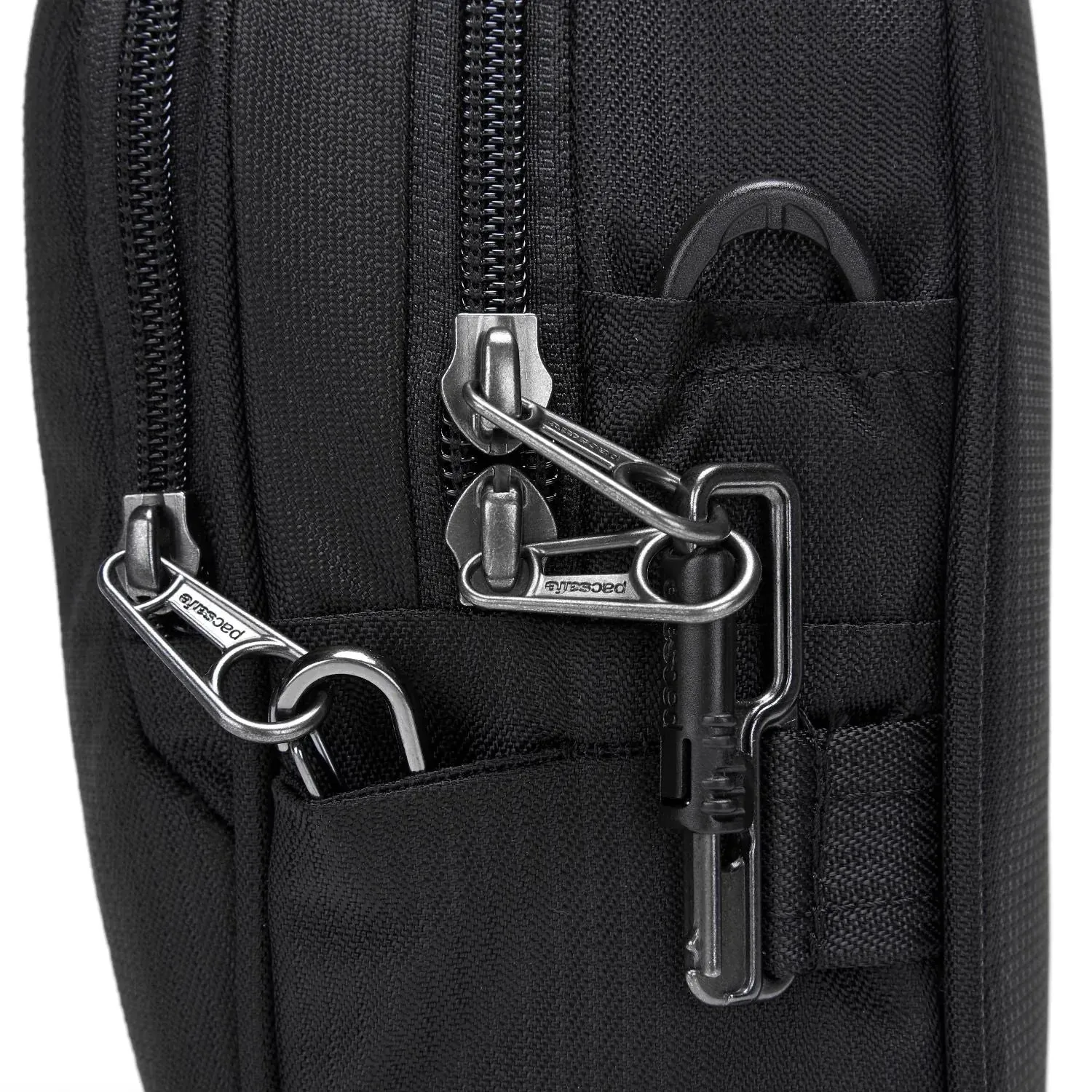 Pacsafe Metrosafe LS100 Crossbody Anti-Theft Messenger Bag in Black