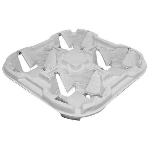 Pactiv Cup Holder - 4 cups (8oz - 46oz) - 132 ct