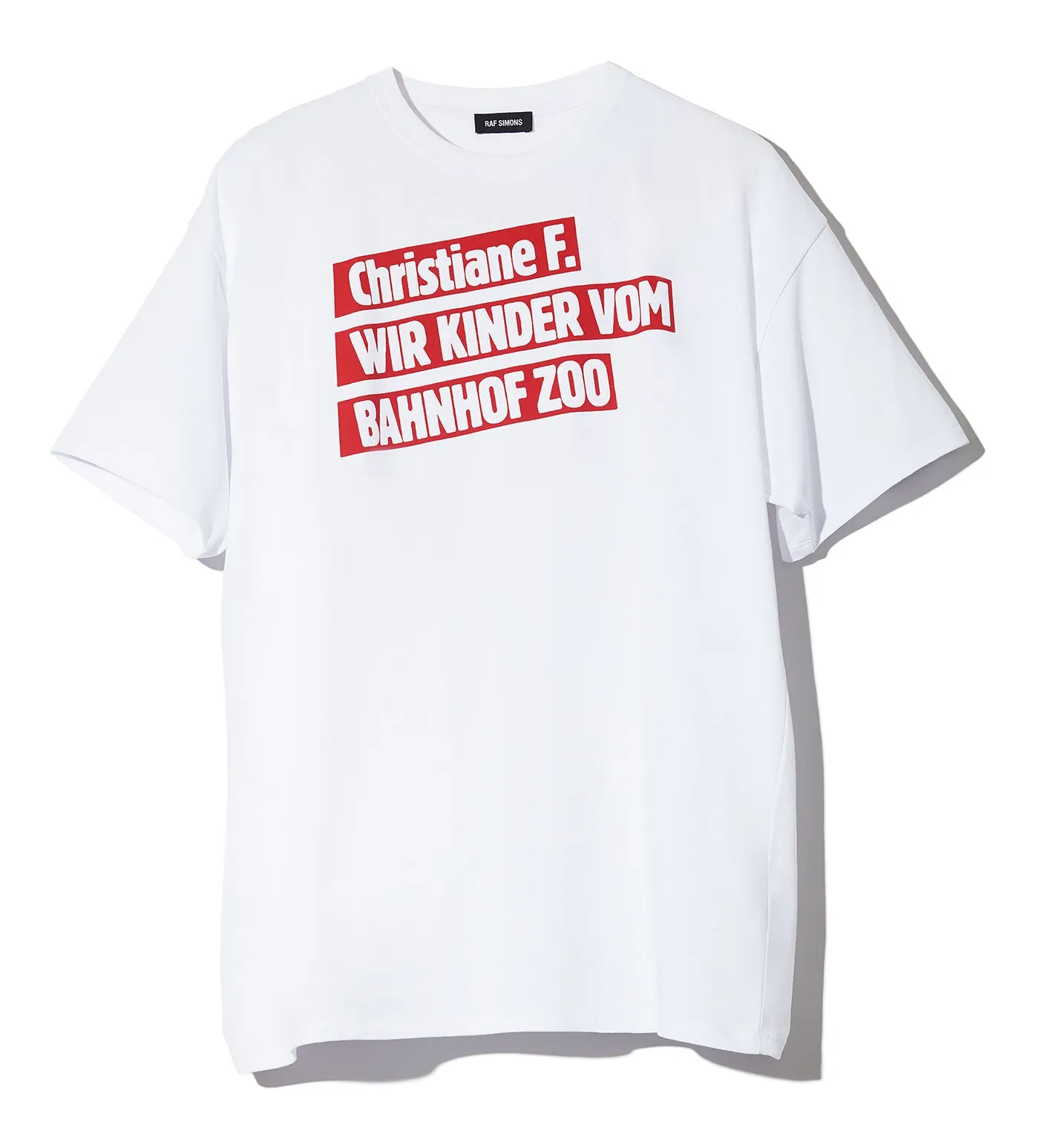 RAF SIMONS OVERSIZED T-SHIRT CHRISTIANE F.