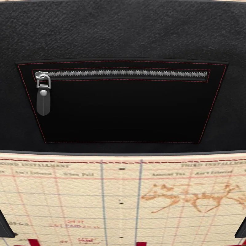 See Haw Leather Tote (Textured)
