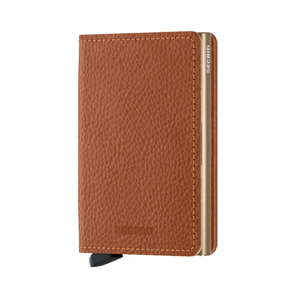 Slimwallet Veg Tanned - Caramello-Sand
