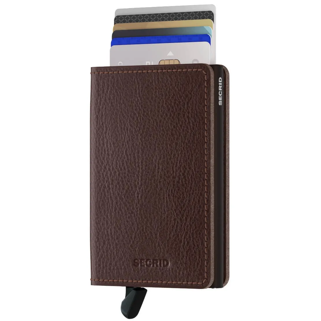 Slimwallet Veg Tanned - Espresso-Brown