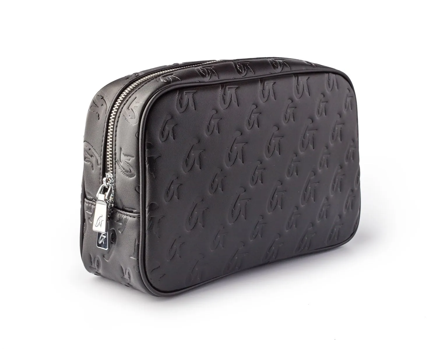 SMALL MONOGRAM TOILETRY BAG - BLACK BLACK