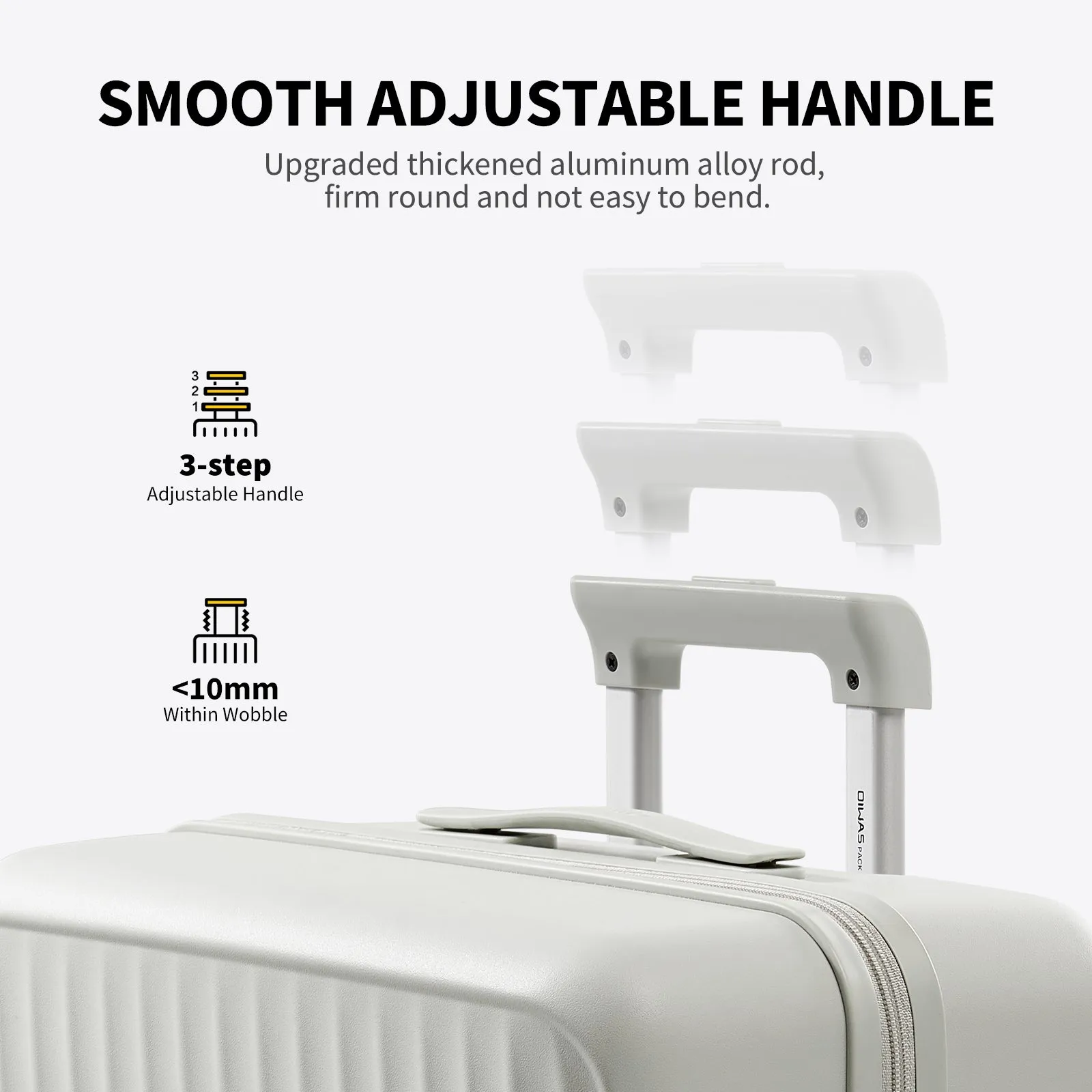 SMOOTH Luggage Sets 2 Piece  20'' Carry-on   28'' Check-in