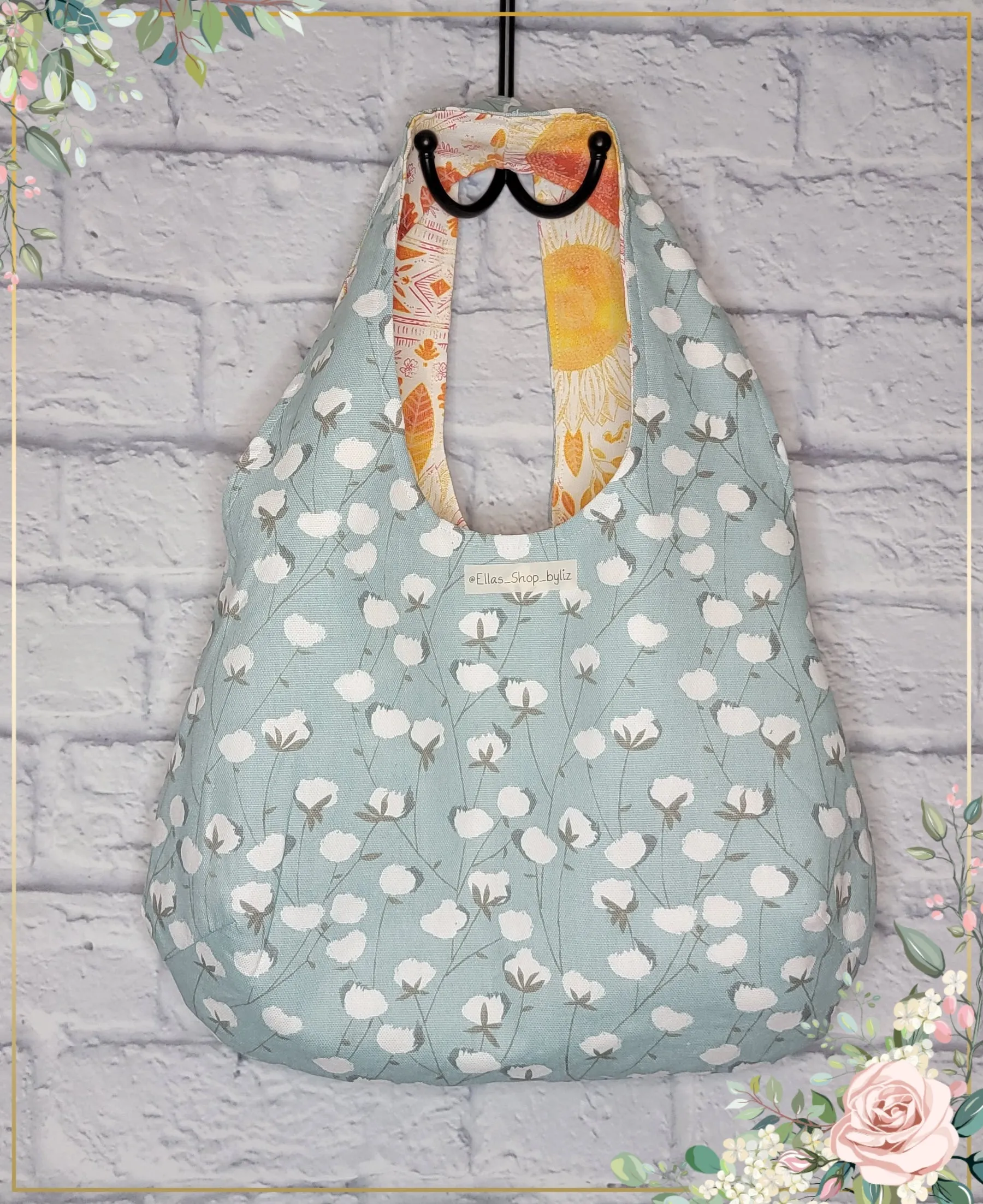 Sunflower and Cotton Reversible