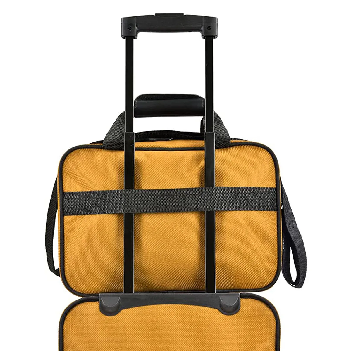 U.S. Traveler Rio Rugged Fabric Expandable Carry-on Luggage Set, 2 Wheel